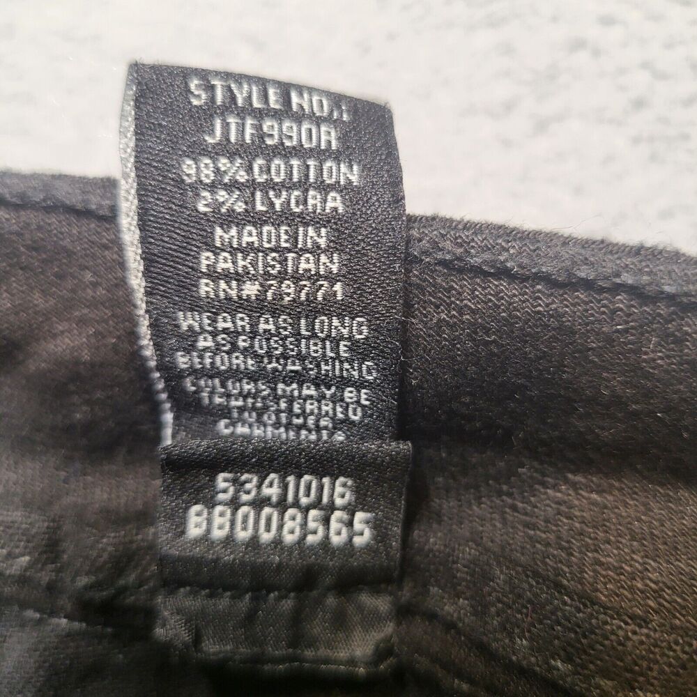 Jordan Craig Jeans Mens 38x28 Black Martin Stacked Jeans Ultimate Punk Denim - Picture 5 of 14